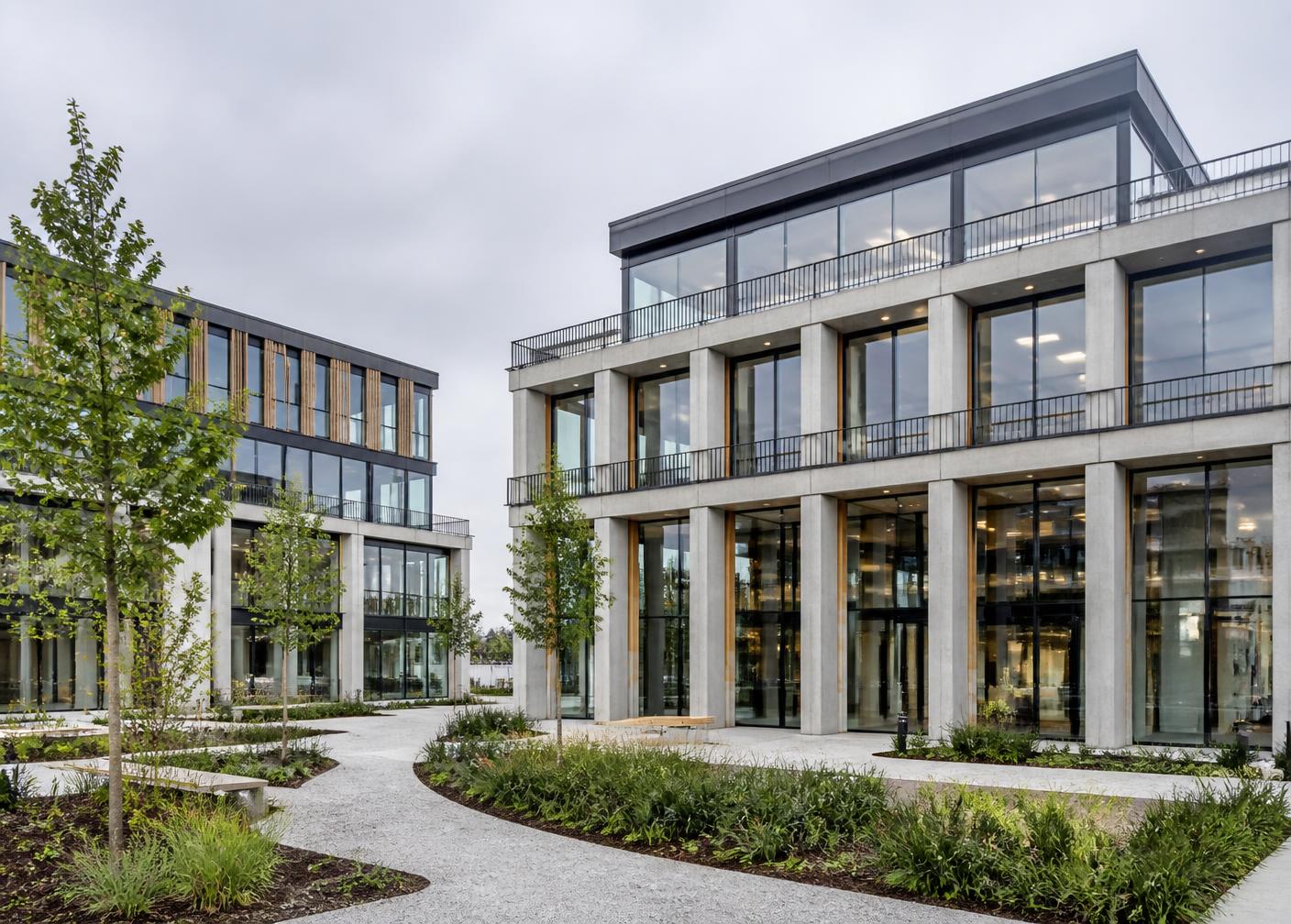 Switzerland Innovation Park Central, Suurstoffi Campus in Rotkreuz